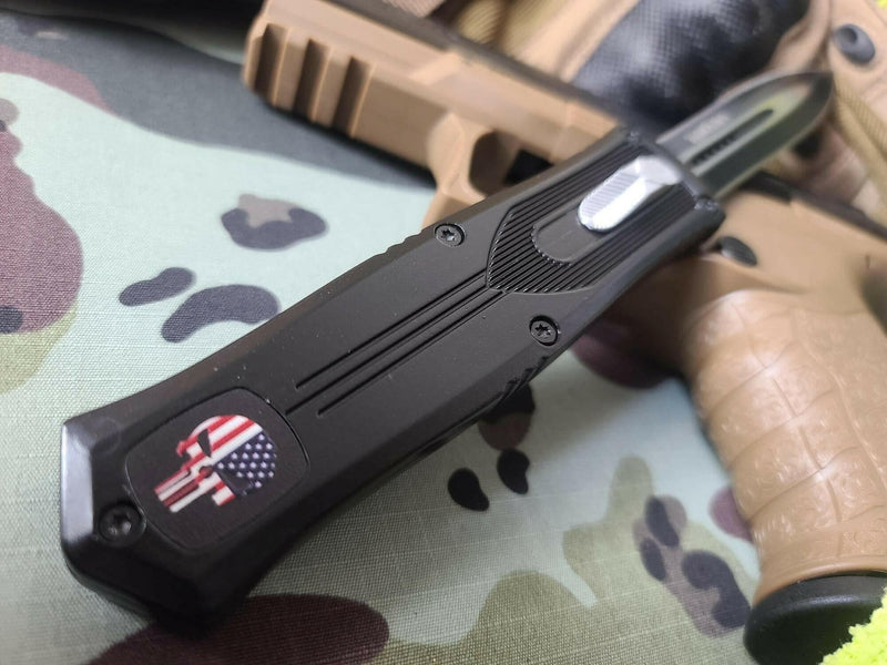 Venom Ranger Elite OTF Auto Knife - Double Edge Plain Edge OTF Southern Sporting Goods LLC   