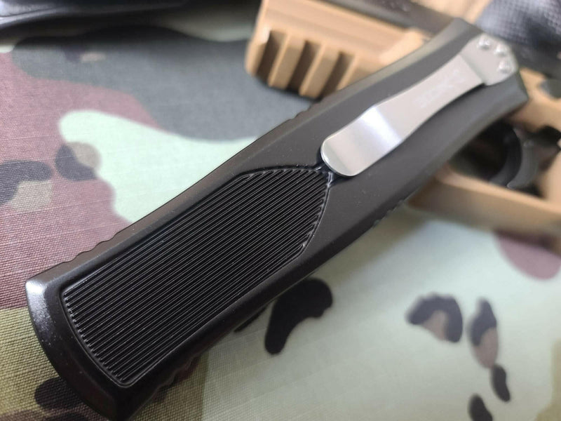 Venom Ranger Elite OTF Auto Knife - Double Edge Plain Edge OTF Southern Sporting Goods LLC   