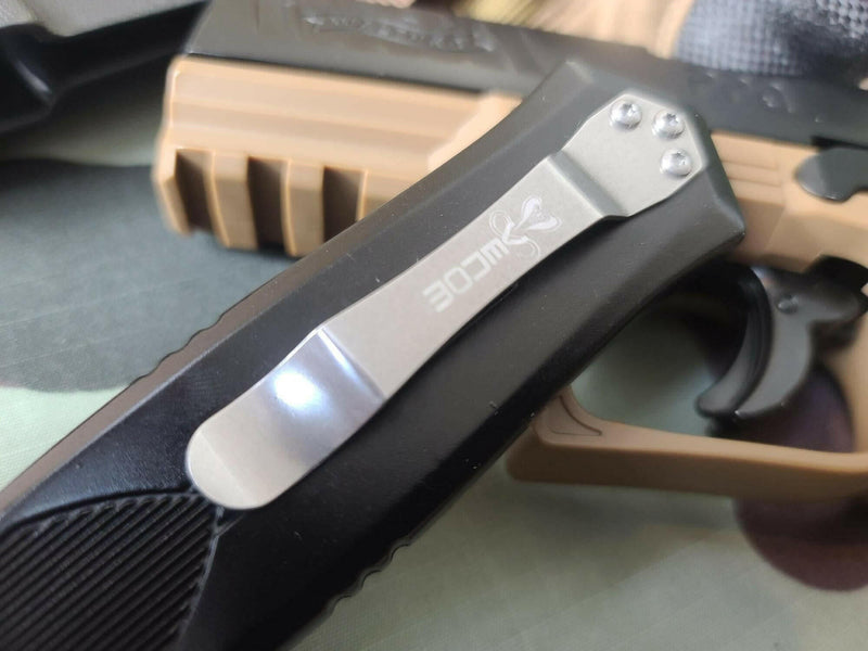 Venom Ranger Elite OTF Auto Knife - Double Edge Plain Edge OTF Southern Sporting Goods LLC   